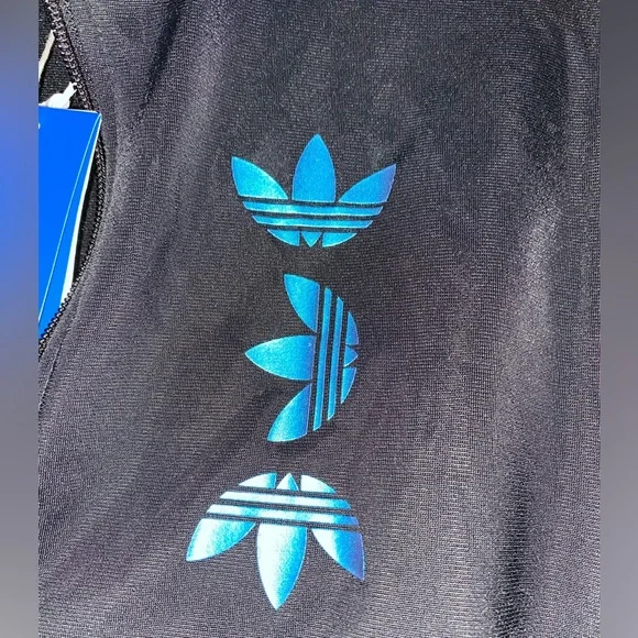 NWT Adidas Cropped Track Jacket - Picture 5 of 6